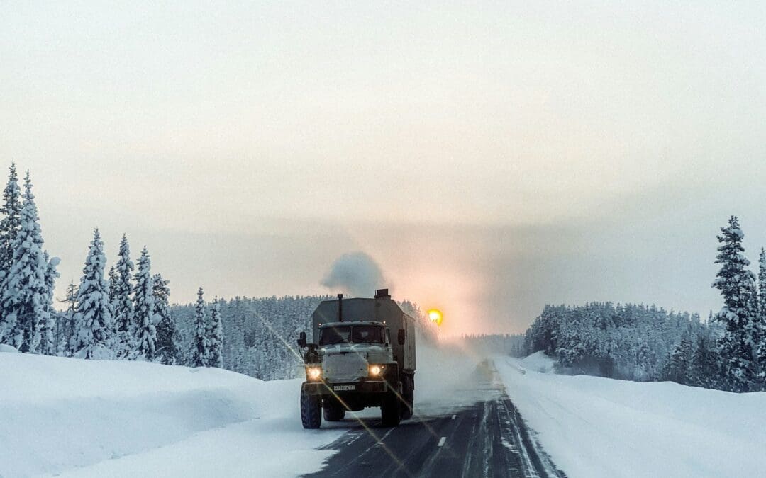 What Freight Logistics Looks Like on Snowy Roads